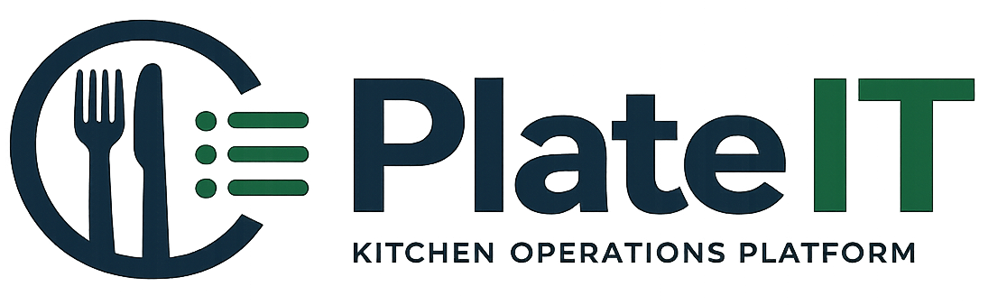PlateIT — Kitchen Operations Platform
